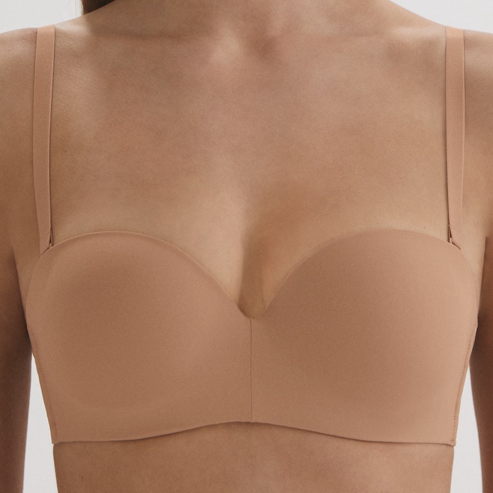 OYSHO Polyamide push-up bra with removable straps